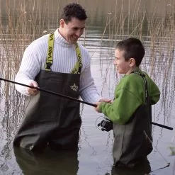 Vass Junior Bootfoot Chest Waders -Lure Fishing Sales Shop 13a0085.2 1