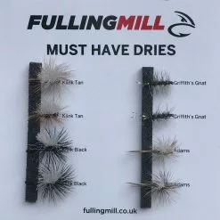 Fulling Mill Must Have Dry Fly Set