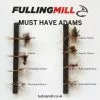 Fulling Mill Must Have Adams Fly Set 1 Fulling Mill Must Have Adams Fly Set -Lure Fishing Sales Shop 155050.01