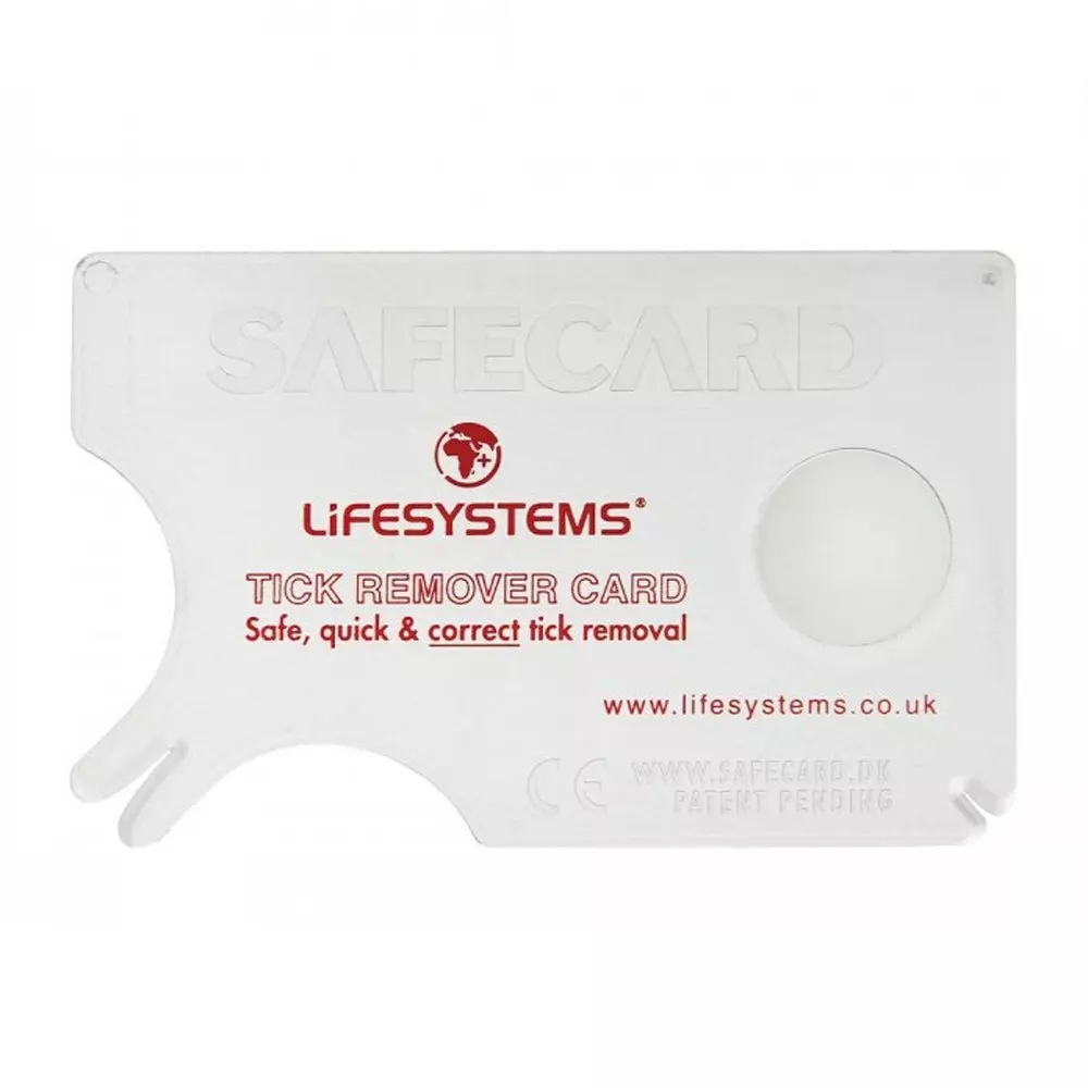 Lifesystems Tick Remover Card 3 Lifesystems Tick Remover Card