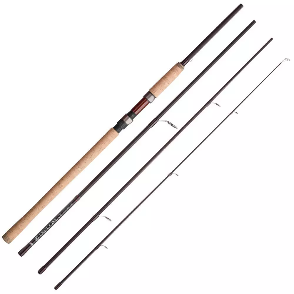 Abu Diplomat Spinning Rod 10ft 0ins 15-35g 4pce 3 Abu Diplomat Spinning Rod 10ft 0ins 15-35g 4pce