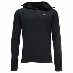 Simms Heavyweight Baselayer 1/4 Zip Hooded Top