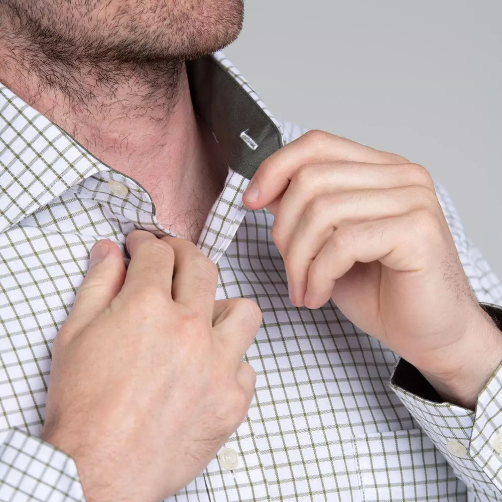 Schoffel Cambridge Cotton Check Shirt 6 Schoffel Cambridge Cotton Check Shirt - Image 4