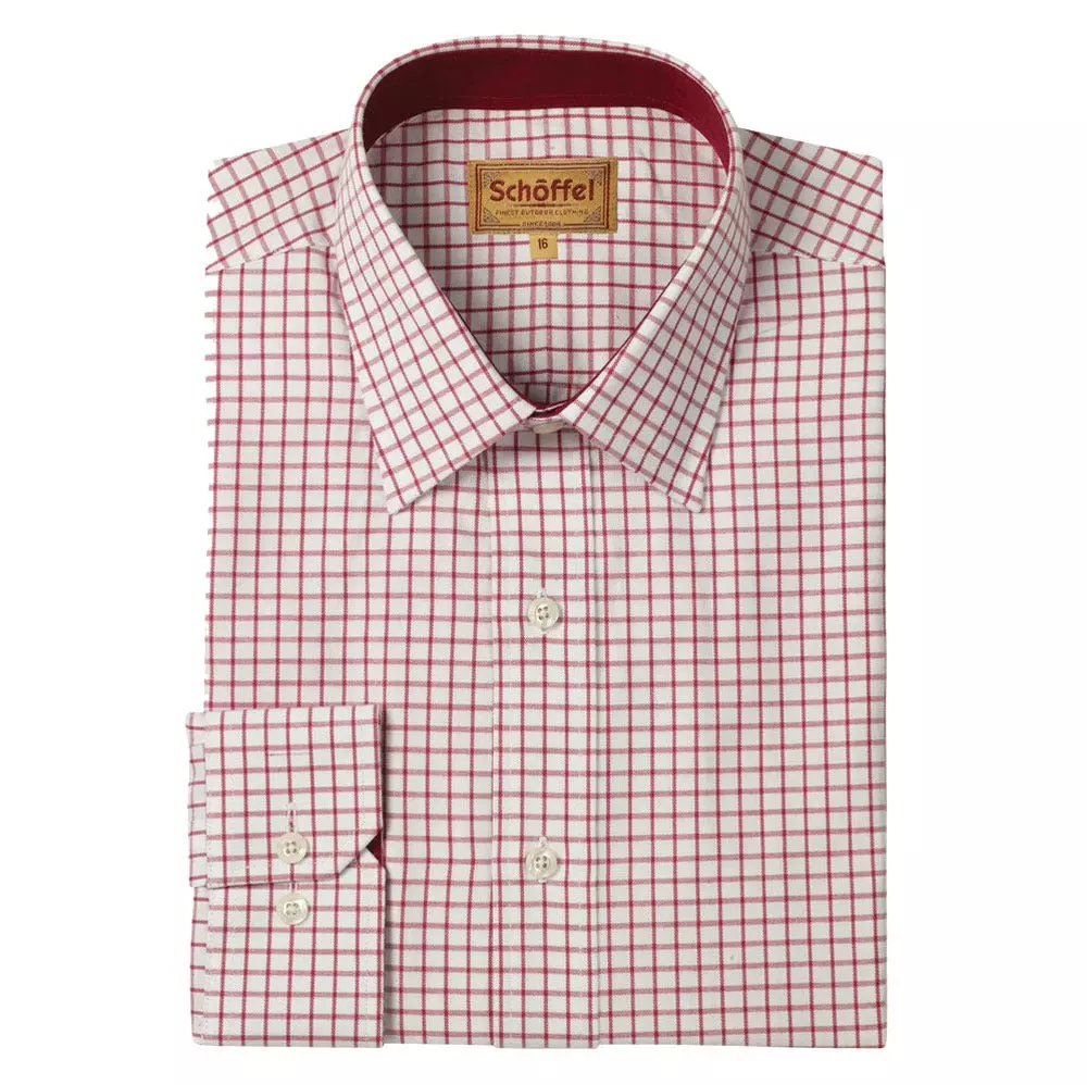 Schoffel Cambridge Cotton Check Shirt 4 Schoffel Cambridge Cotton Check Shirt - Image 2