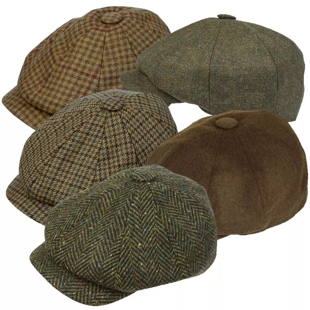 Farlows Classic 8 Piece Tweed Hat 3 Farlows Classic 8 Piece Tweed Hat