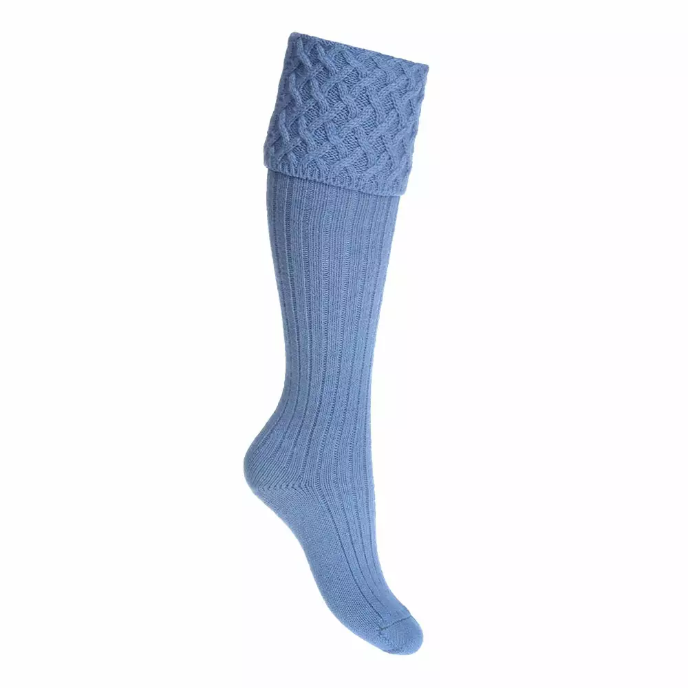 Farlows Ladies Rannoch Basket Weave Shooting Socks 7 Farlows Ladies Rannoch Basket Weave Shooting Socks - Image 5