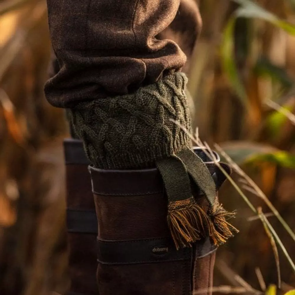 Farlows Rannoch Basket Weave Shooting Sock & Garter Set 8 Farlows Rannoch Basket Weave Shooting Sock & Garter Set - Image 6