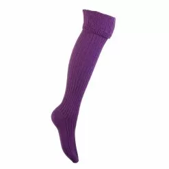 Farlows Lady Glenmore Cable Knitted Shooting Sock -Lure Fishing Sales Shop f16a0105orchid 2