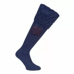 Farlows Rannoch Basket Weave Shooting Sock & Garter Set 12 Farlows Rannoch Basket Weave Shooting Sock & Garter Set -Lure Fishing Sales Shop f16a0106navylge.1 2