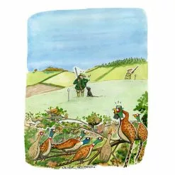 Oliver Preston Greetings Card - And When He Answers