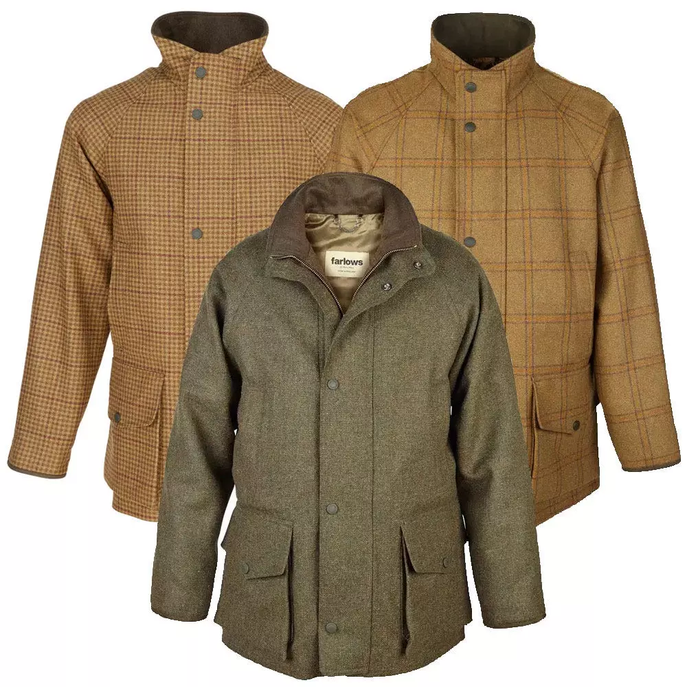 Farlows Litchfield Tweed Field Coat 3 Farlows Litchfield Tweed Field Coat