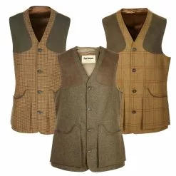 Farlows Moorland Tweed Shooting Vest