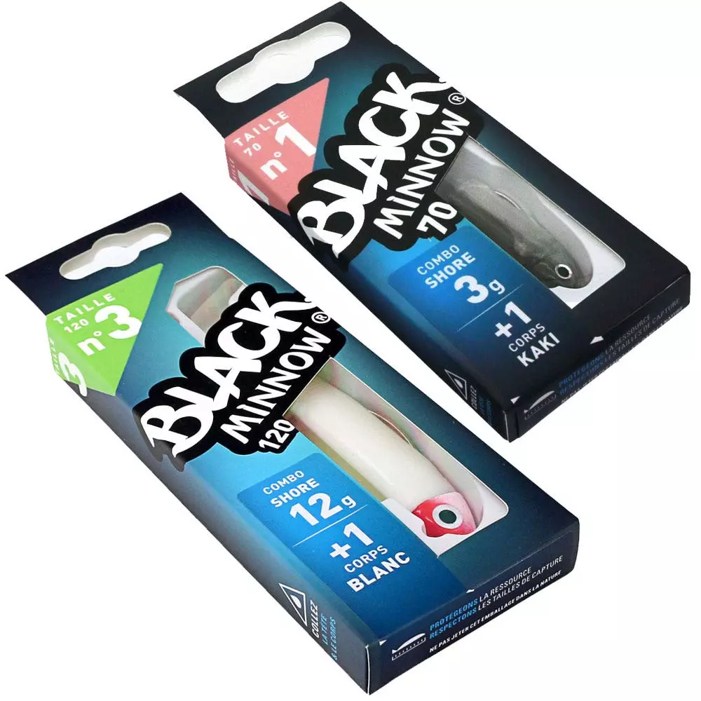 Fiiish Black Minnow Shore Combo Pack 3 Fiiish Black Minnow Shore Combo Pack