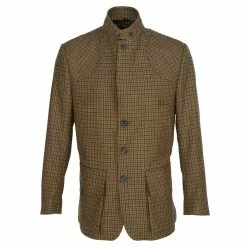 Farlows Norfolk Tweed Shooting Jacket 13 Farlows Norfolk Tweed Shooting Jacket -Lure Fishing Sales Shop f17a0388olivehoundstooth1 5