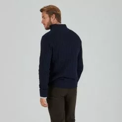 Schoffel Cable 1/4 Zip Cashmere Knitted Jumper -Lure Fishing Sales Shop f18a0063.4 1