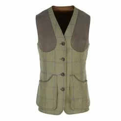 Farlows Ladies Dartmoor Tweed Shooting Vest -Lure Fishing Sales Shop f18a0208heather 5