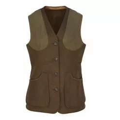 Farlows Ladies Dartmoor Loden Shooting Vest