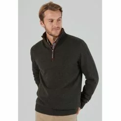 Schoffel Lambswool Aerobloc 1/4 Zip Jumper -Lure Fishing Sales Shop f19a0066.1 1