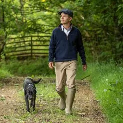 Schoffel Lambswool Aerobloc 1/4 Zip Jumper -Lure Fishing Sales Shop f19a0066.3