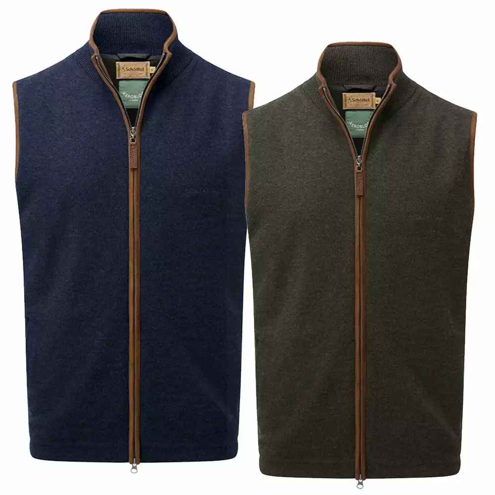 Schoffel Lambswool Aerobloc Gilet 3 Schoffel Lambswool Aerobloc Gilet