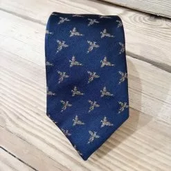 Farlows New Flying Pheasant Silk Tie 12 Farlows New Flying Pheasant Silk Tie -Lure Fishing Sales Shop f20a0076navy 1