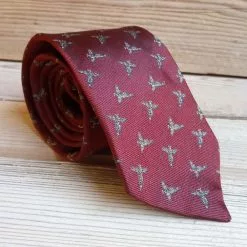 Farlows New Flying Pheasant Silk Tie 13 Farlows New Flying Pheasant Silk Tie -Lure Fishing Sales Shop f20a0076wine1 1