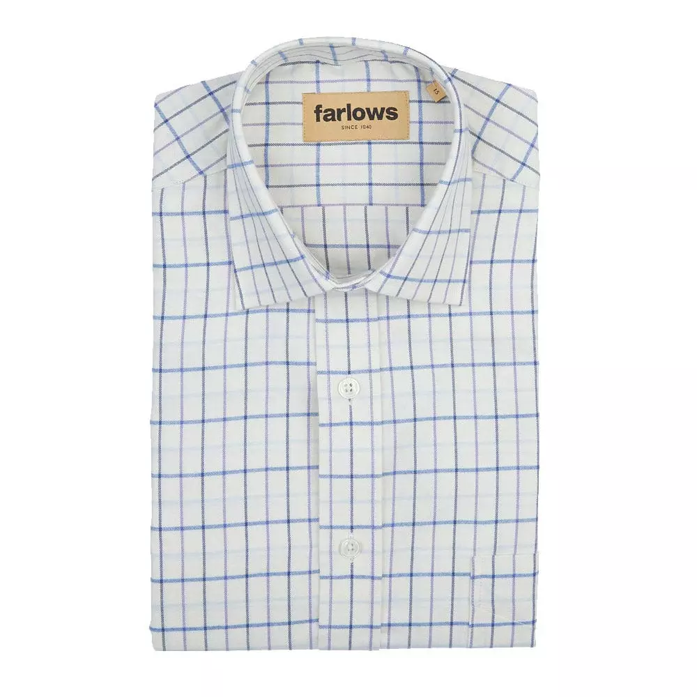 Farlows Tattersall Medium Check Shirt 7 Farlows Tattersall Medium Check Shirt - Image 5