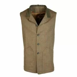 Farlows Rudham Nehru Tweed Gilet -Lure Fishing Sales Shop f21a0183.2 1