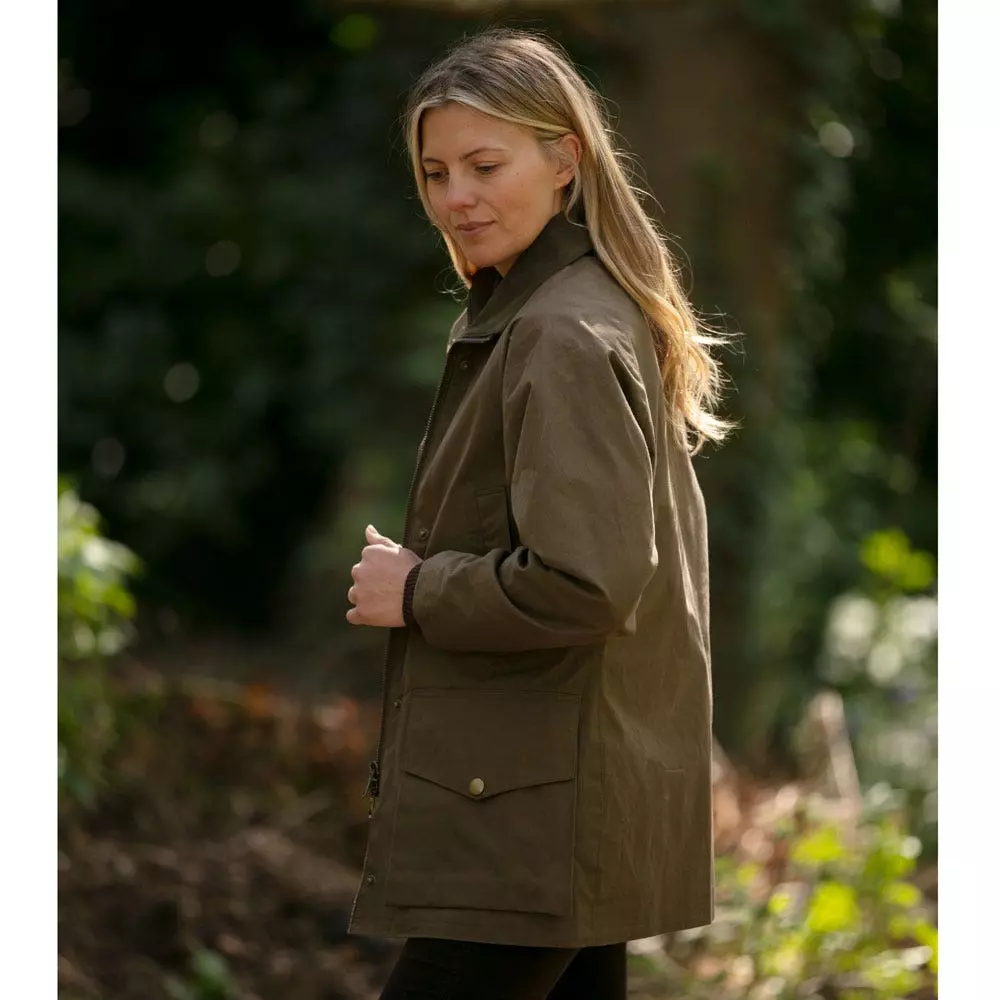 Farlows Ladies Cotswold Dry Wax Field Coat 10 Farlows Ladies Cotswold Dry Wax Field Coat - Image 8