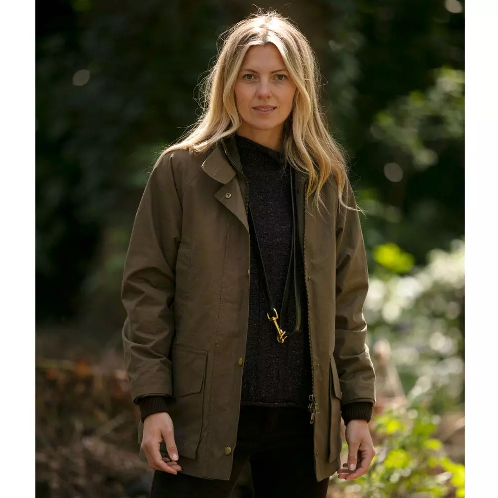 Farlows Ladies Cotswold Dry Wax Field Coat 9 Farlows Ladies Cotswold Dry Wax Field Coat - Image 7