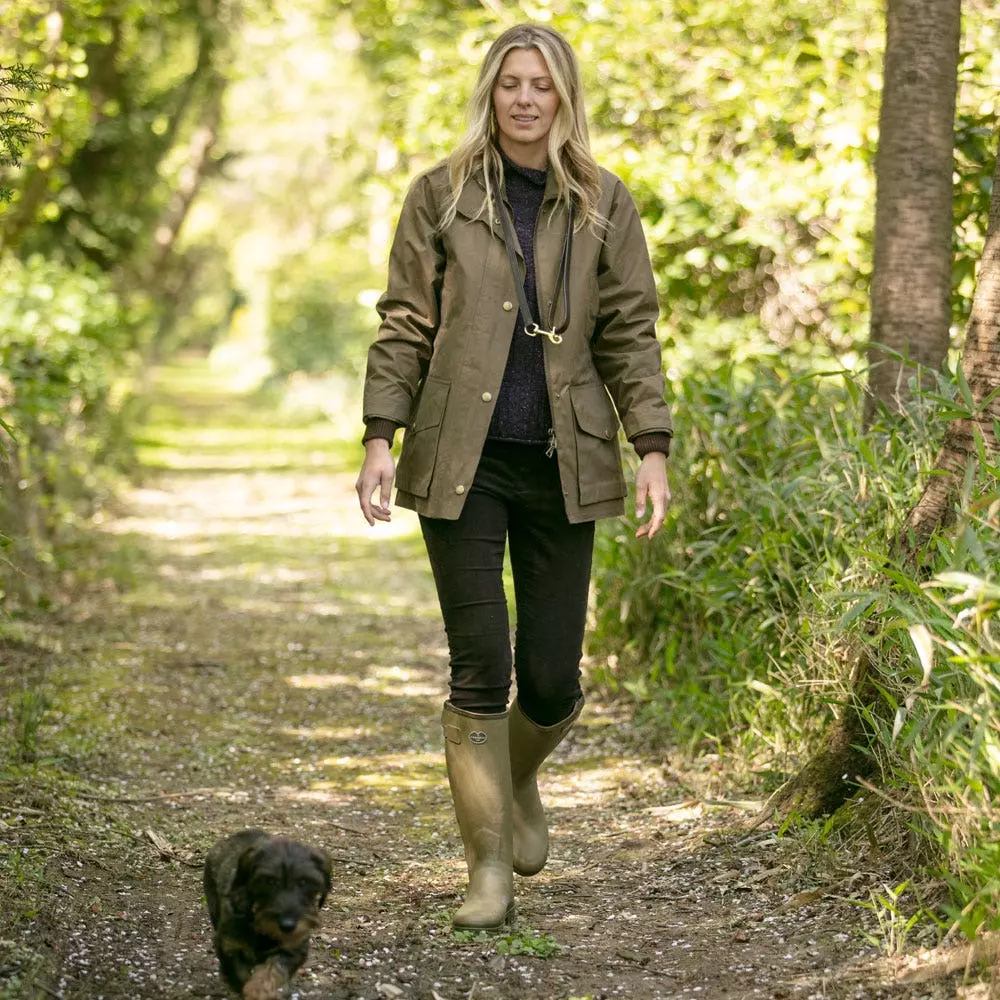 Farlows Ladies Cotswold Dry Wax Field Coat 8 Farlows Ladies Cotswold Dry Wax Field Coat - Image 6