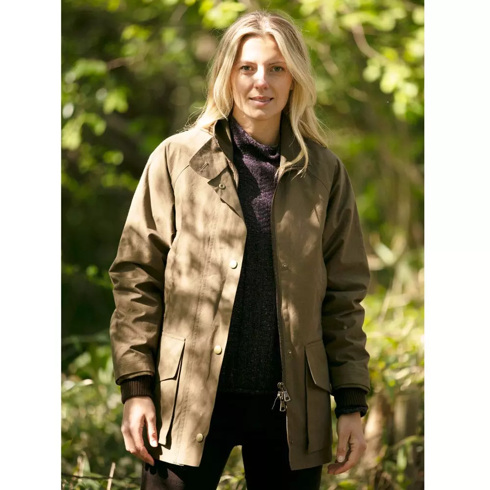 Farlows Ladies Cotswold Dry Wax Field Coat 6 Farlows Ladies Cotswold Dry Wax Field Coat - Image 4