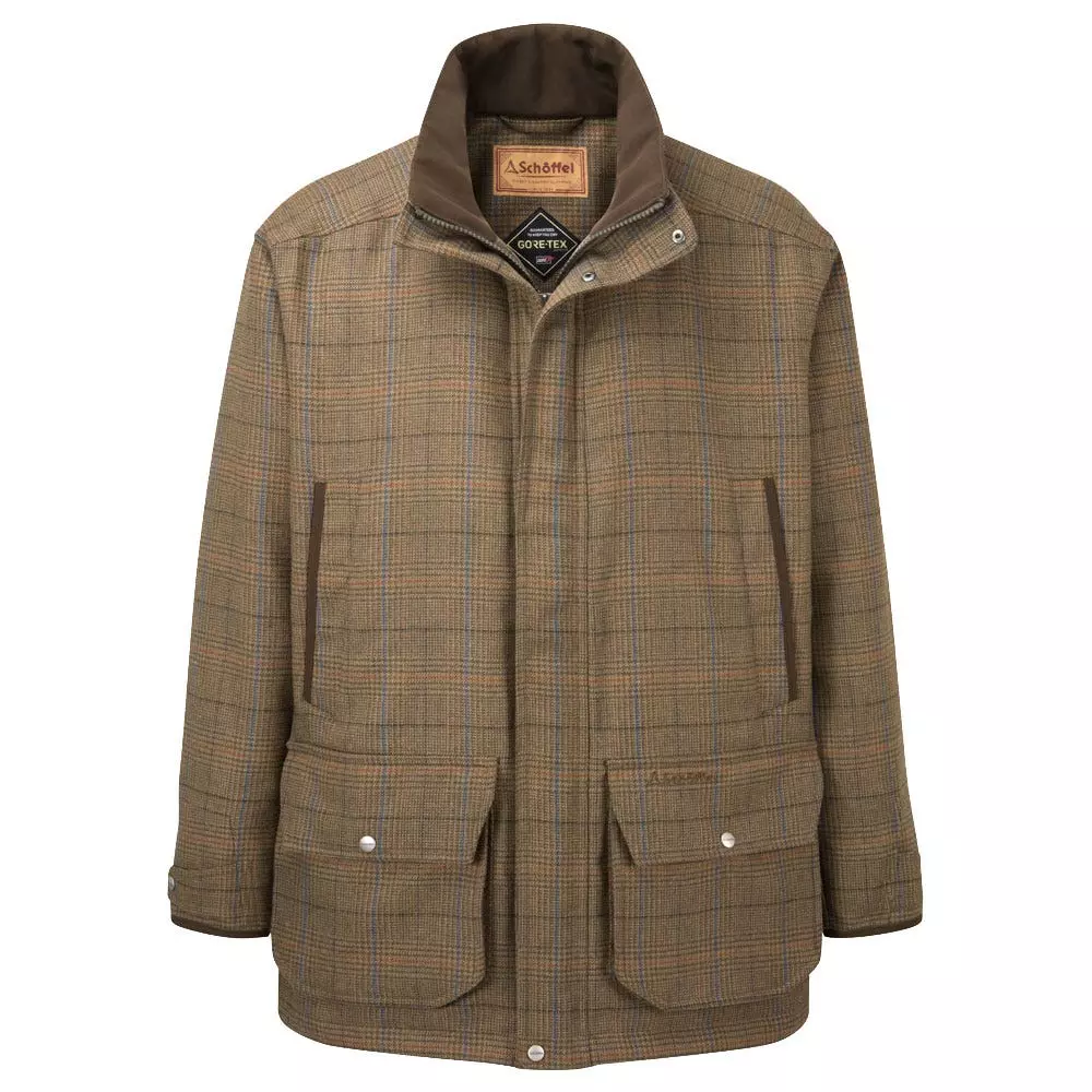 Schoffel Ptarmigan Arran Tweed Classic Shooting Coat 3 Schoffel Ptarmigan Arran Tweed Classic Shooting Coat