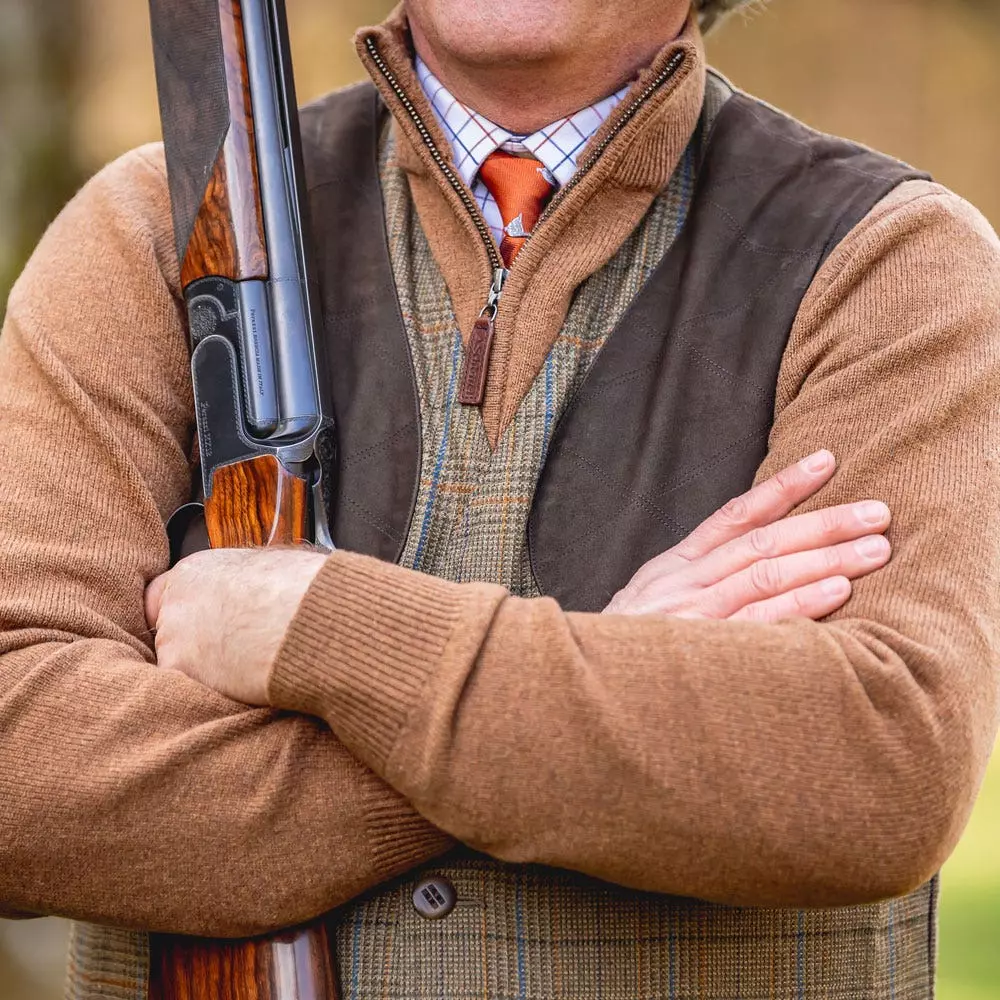 Schoffel Ptarmigan II Arran Tweed Shooting Waistcoat 9 Schoffel Ptarmigan II Arran Tweed Shooting Waistcoat - Image 7
