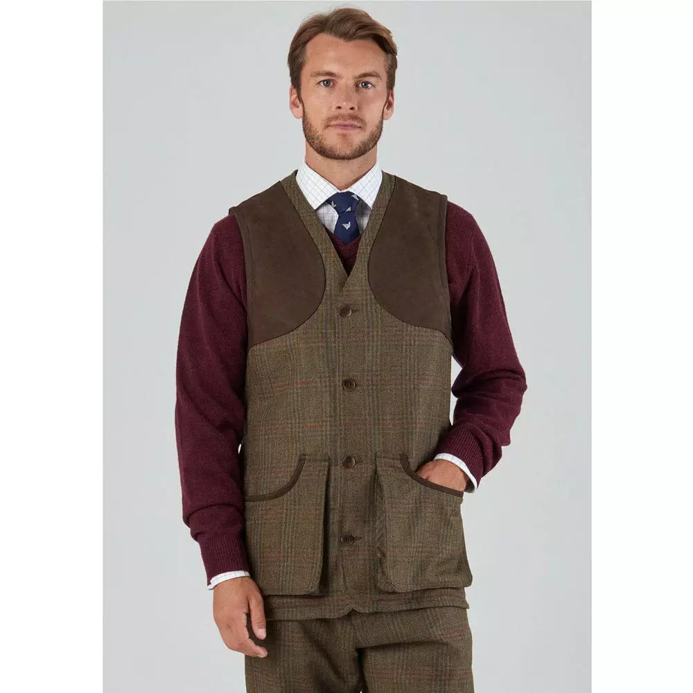 Schoffel Ptarmigan II Arran Tweed Shooting Waistcoat 5 Schoffel Ptarmigan II Arran Tweed Shooting Waistcoat - Image 3