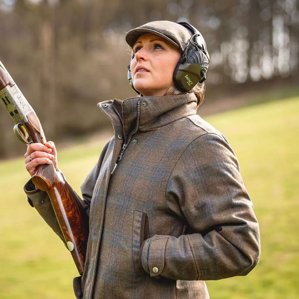 Schoffel Ladies Ptarmigan Iona Tweed Shooting Coat 14 Schoffel Ladies Ptarmigan Iona Tweed Shooting Coat - Image 12