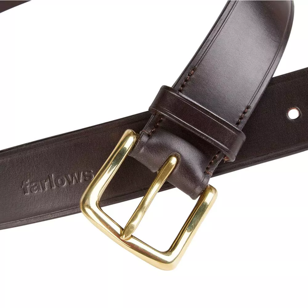 Farlows Bridle Leather Belt 4 Farlows Bridle Leather Belt - Image 2