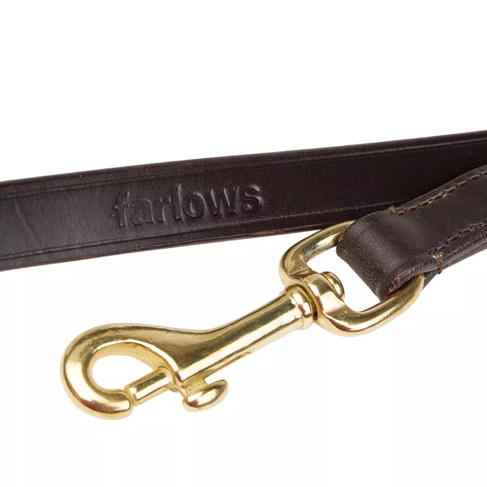 Farlows Bridle Leather Clip Dog Lead 4 Farlows Bridle Leather Clip Dog Lead - Image 2