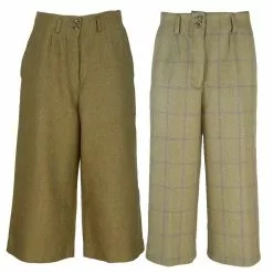 Farlows Ladies Lined Tweed Culottes
