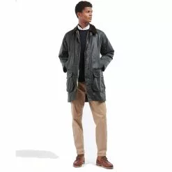 Barbour Border Wax Field Jacket -Lure Fishing Sales Shop f22a0162.3