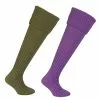 Farlows Ladies Ness Textured Knitted Shooting Sock