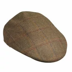 Laksen Woolston Tweed Flat Cap