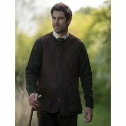 Farlows Suede Shooting Vest -Lure Fishing Sales Shop f22a0268.3