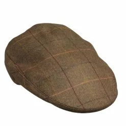 Laksen Ladies Cara Tweed Flat Cap