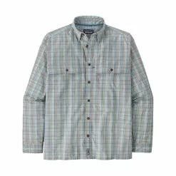 Patagonia Long-Sleeved Island Hopper Lightweight Shirt -Lure Fishing Sales Shop f23a0147steamblue