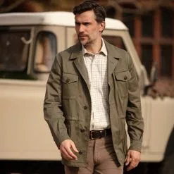 Farlows Cotton Safari Jacket -Lure Fishing Sales Shop f23a0184.8