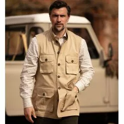 Farlows Cotton Safari Utility Vest -Lure Fishing Sales Shop f23a0185.5