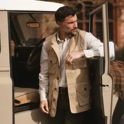 Farlows Cotton Safari Utility Vest -Lure Fishing Sales Shop f23a0185.7