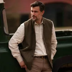 Farlows Linen Rudham Nehru Vest -Lure Fishing Sales Shop f23a0186.2