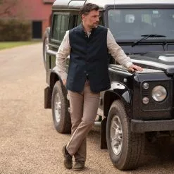 Farlows Linen Rudham Nehru Vest -Lure Fishing Sales Shop f23a0186.8